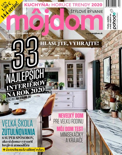 E-magazín Môj dom 2019/12- 2020/01 - JAGA GROUP, s.r.o. 