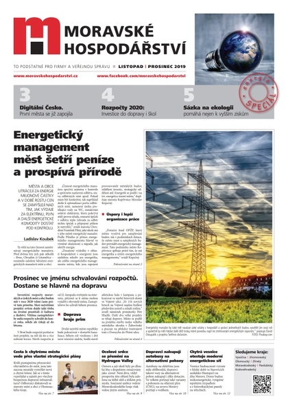 E-magazín MH prosinec 2019 - Magnus Regio, vydavatel Moravského hospodářství