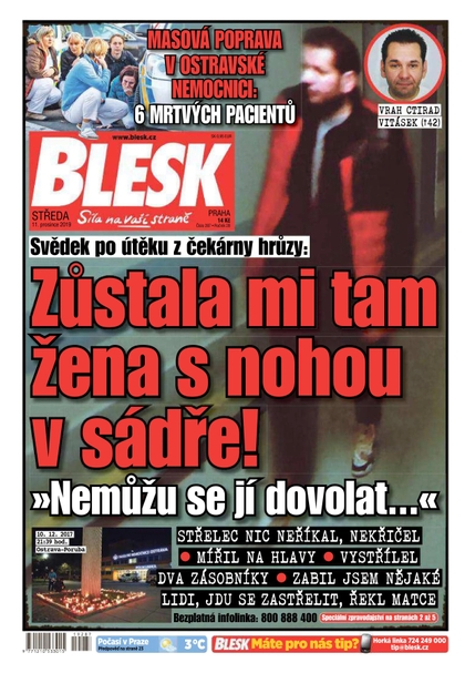 E-magazín Blesk - 11.12.2019 - CZECH NEWS CENTER a. s.