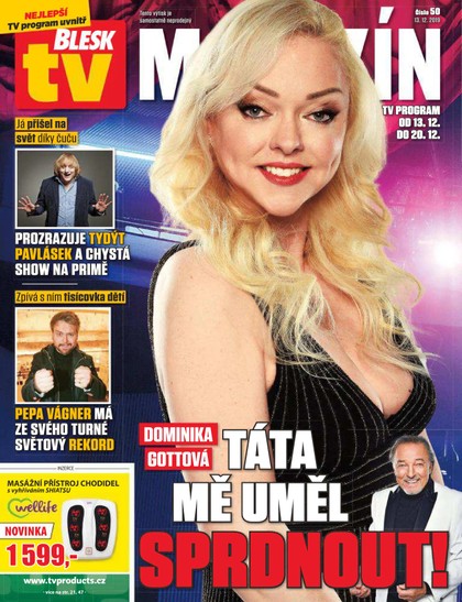 E-magazín Příloha Blesk Tv - 13.12.2019 - CZECH NEWS CENTER a. s.