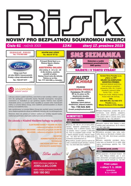 E-magazín Risk 61/2019 - Risk