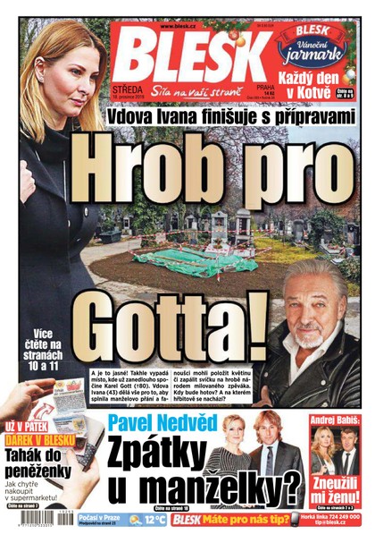 E-magazín Blesk - 18.12.2019 - CZECH NEWS CENTER a. s.