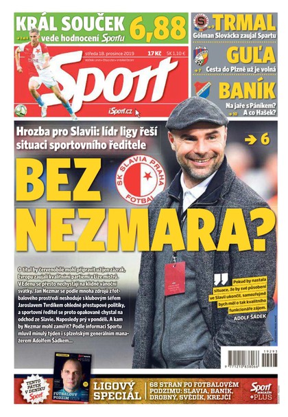 E-magazín Sport - 18.12.2019 - CZECH NEWS CENTER a. s.