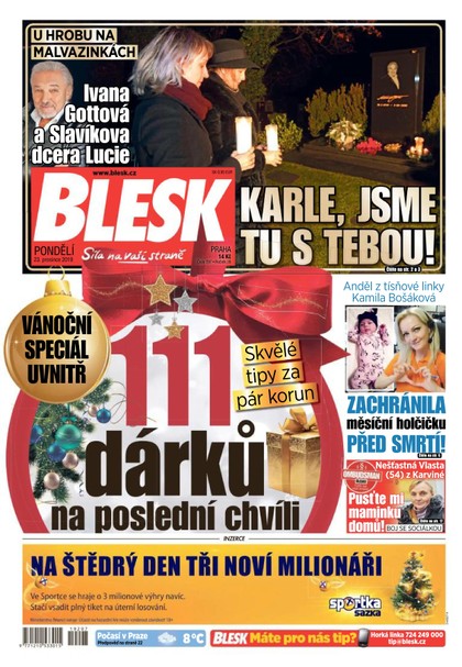 E-magazín Blesk - 23.12.2019 - CZECH NEWS CENTER a. s.