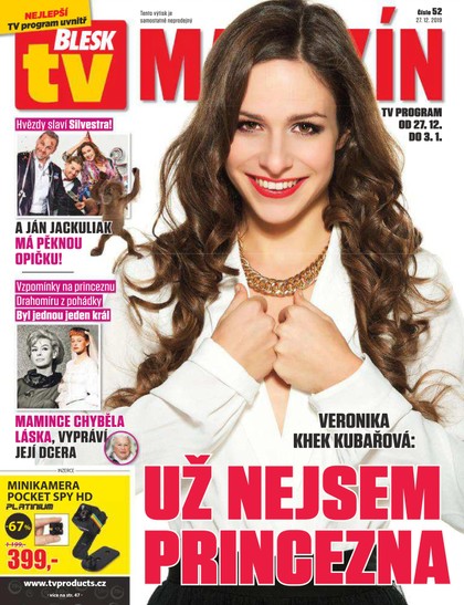 E-magazín Příloha Blesk Tv - 27.12.2019 - CZECH NEWS CENTER a. s.