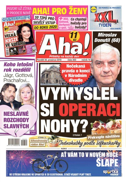 E-magazín AHA! - 30.12.2019 - CZECH NEWS CENTER a. s.