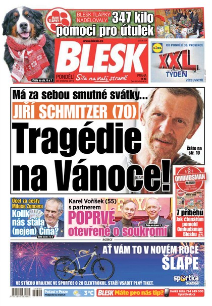 E-magazín Blesk - 30.12.2019 - CZECH NEWS CENTER a. s.