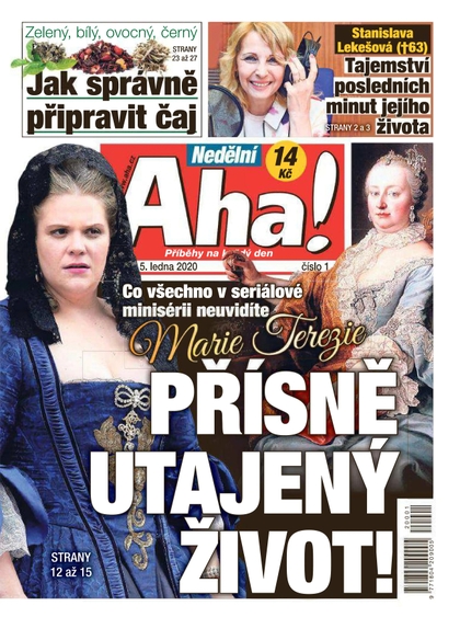 E-magazín Nedělní AHA! - 5.1.2020 - CZECH NEWS CENTER a. s.