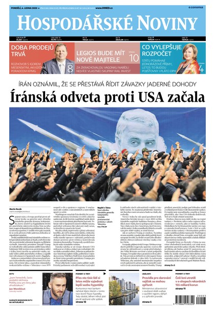 E-magazín HN 003 - 06.01.2020 - Economia, a.s.