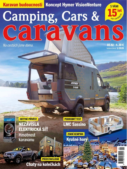 E-magazín Camping, Cars &amp; Caravans 1/2020 - NAKLADATELSTVÍ MISE, s.r.o.