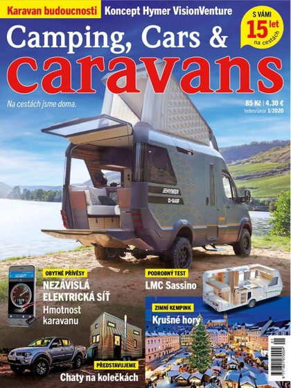 E-magazín Camping, Cars & Caravans 1/2020 (leden/únor) - EEZY Publishing