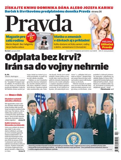 E-magazín Denník Pravda 9. 1. 2020 - OUR MEDIA SR a. s.