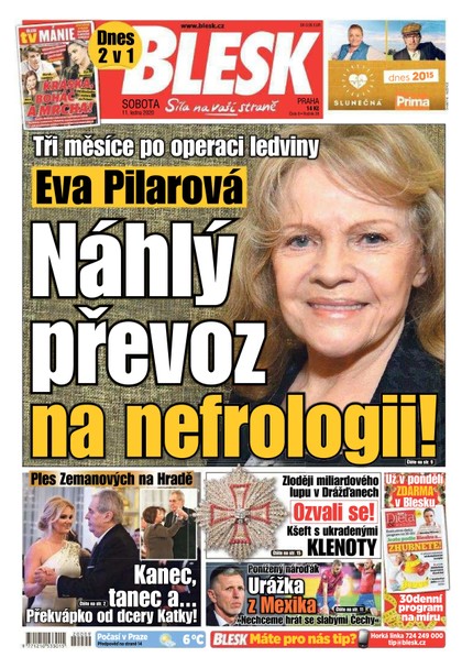 E-magazín Blesk - 11.1.2020 - CZECH NEWS CENTER a. s.