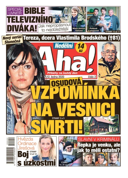 E-magazín Nedělní AHA! - 12.1.2020 - CZECH NEWS CENTER a. s.