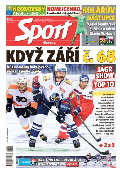 E-magazín Sport - 14.1.2020 - CZECH NEWS CENTER a. s.