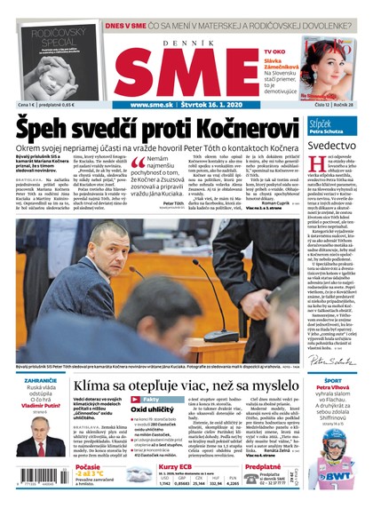 E-magazín SME 16/1/2010 - Petit Press, a.s. 