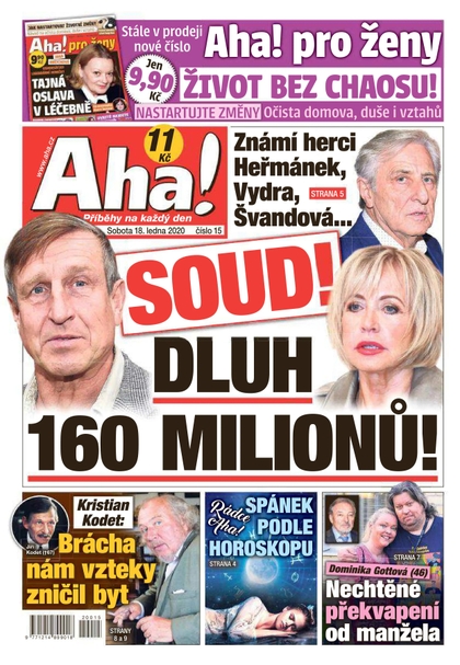 E-magazín AHA! - 18.1.2020 - CZECH NEWS CENTER a. s.