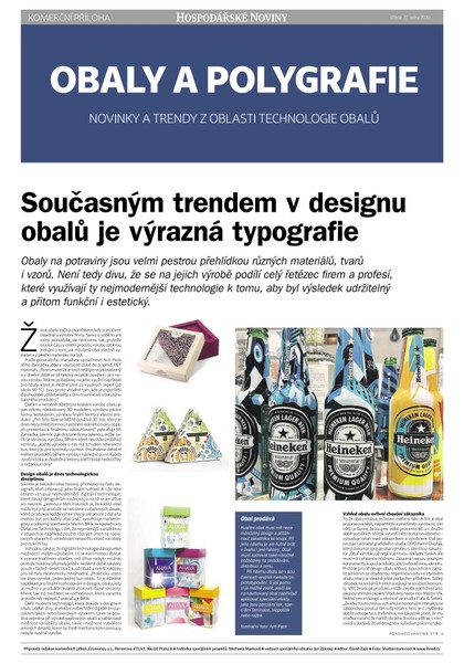 E-magazín HN 015 - 22.1.2020 příloha Obaly a polygrafie - Economia, a.s.