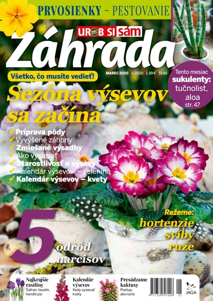E-magazín Záhrada 2020 01 - JAGA GROUP, s.r.o. 