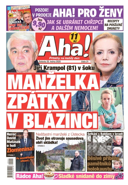 E-magazín AHA! - 25.1.2020 - CZECH NEWS CENTER a. s.