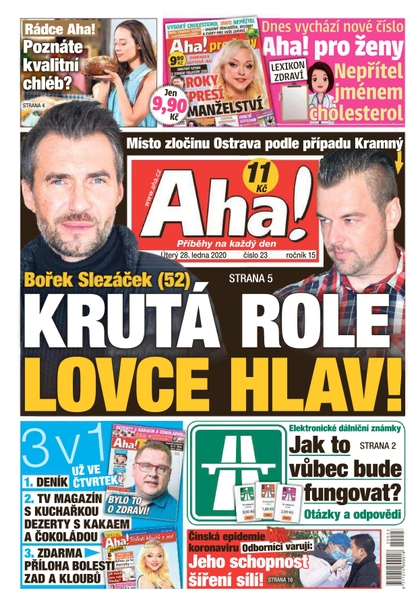 E-magazín AHA! - 28.1.2020 - CZECH NEWS CENTER a. s.