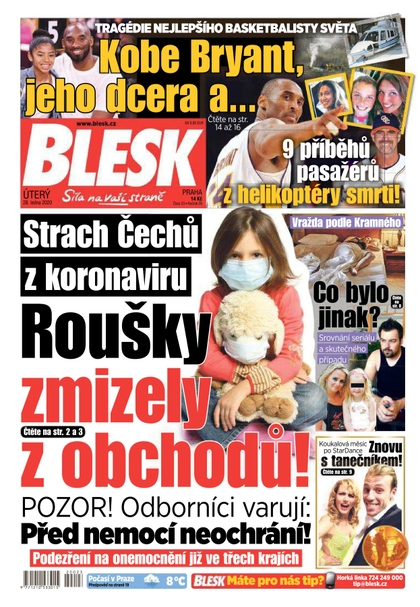 E-magazín Blesk - 28.1.2020 - CZECH NEWS CENTER a. s.