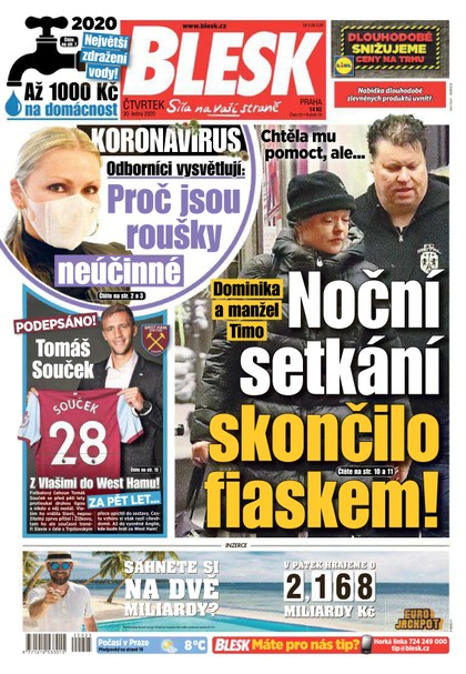 E-magazín Blesk - 30.1.2020 - CZECH NEWS CENTER a. s.