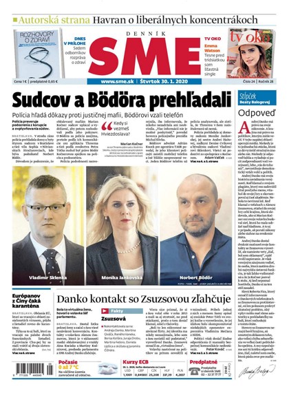 E-magazín SME 30/1/2020 - Petit Press, a.s. 