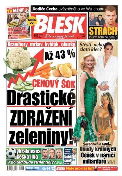 E-magazín Blesk - 1.2.2020 - CZECH NEWS CENTER a. s.