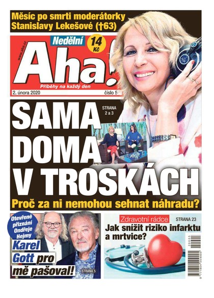 E-magazín Nedělní AHA! - 2.2.2020 - CZECH NEWS CENTER a. s.