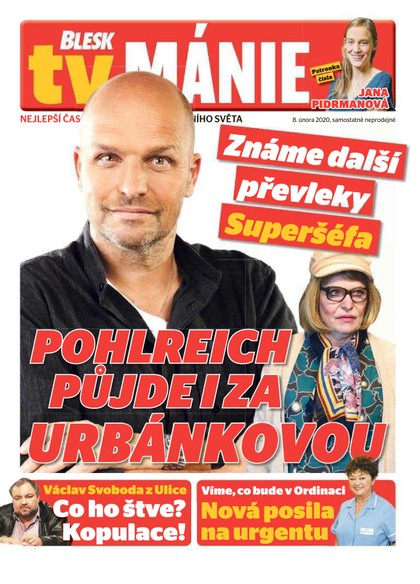 E-magazín Blesk Tv manie - 8.2.2020 - CZECH NEWS CENTER a. s.