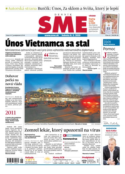 E-magazín SME 8/2/2020 - Petit Press, a.s. 