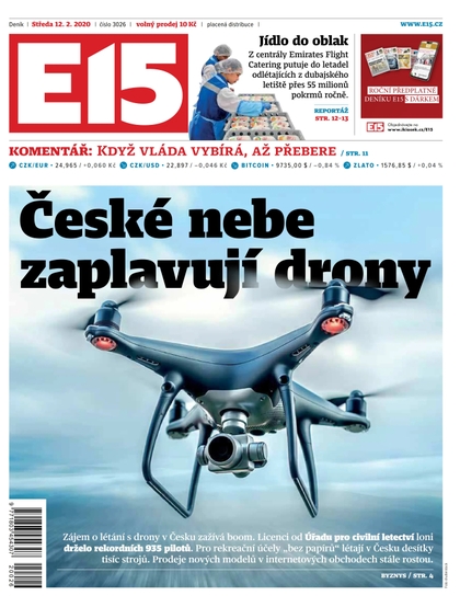 E-magazín E15 - 12.2.2020 - CZECH NEWS CENTER a. s.