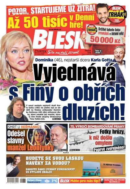 E-magazín Blesk - 13.2.2020 - CZECH NEWS CENTER a. s.