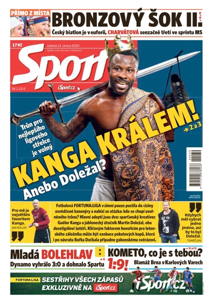E-magazín Sport - 15.2.2020 - CZECH NEWS CENTER a. s.