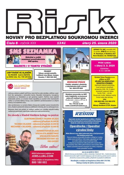 E-magazín Risk 8/2020 - Risk