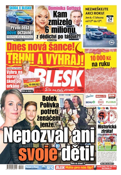 E-magazín Blesk - 25.2.2020 - CZECH NEWS CENTER a. s.