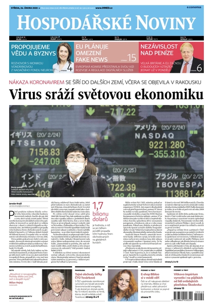 E-magazín HN 040 - 26.02.2020 - Economia, a.s.