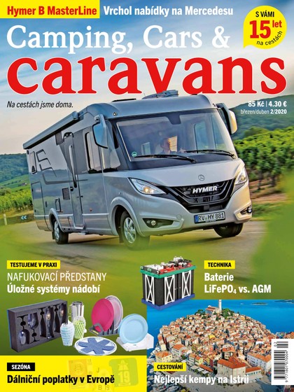 E-magazín Camping, Cars & Caravans 2/2020 (březen/duben) - EEZY Publishing