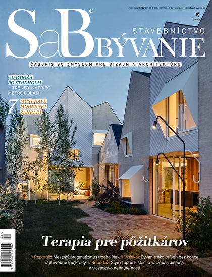 E-magazín sab stavebnictvo a byvanie marec/april 2020 - MEDIA/ST s.r.o.