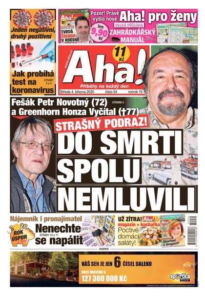 E-magazín AHA! - 4.3.2020 - CZECH NEWS CENTER a. s.