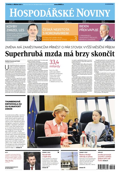 E-magazín HN 046 - 5.3.2020 - Economia, a.s.