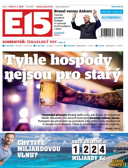 E-magazín E15 - 6.3.2020 - CZECH NEWS CENTER a. s.