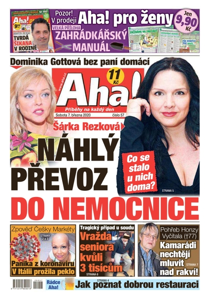 E-magazín AHA! - 7.3.2020 - CZECH NEWS CENTER a. s.