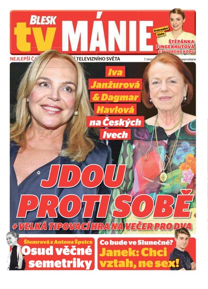 E-magazín Blesk Tv manie - 7.3.2020 - CZECH NEWS CENTER a. s.