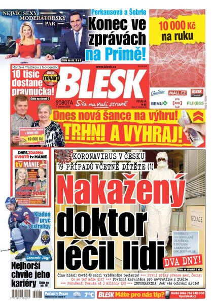 E-magazín Blesk - 7.3.2020 - CZECH NEWS CENTER a. s.