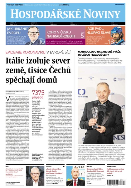 E-magazín HN 048 - 9.3.2020 - Economia, a.s.