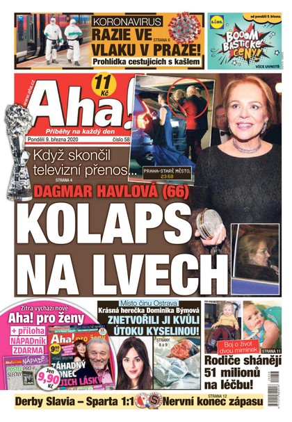 E-magazín AHA! - 9.3.2020 - CZECH NEWS CENTER a. s.
