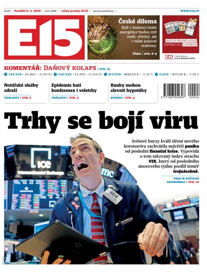 E-magazín E15 - 9.3.2020 - CZECH NEWS CENTER a. s.