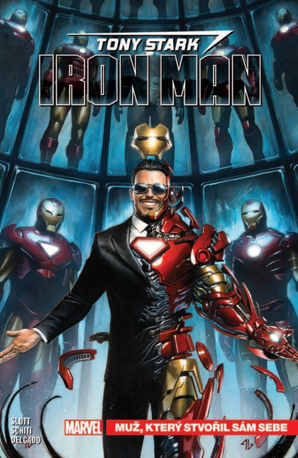 E-magazín Tony Stark - Iron Man 1: Muž, který stvořil sám sebe - Nakladatelství CREW